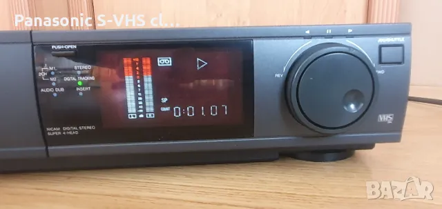 Panasonic NV-F70B VHS/Hi-Fi stereo Sp/Lp rec-play AV, снимка 8 - Плейъри, домашно кино, прожектори - 49245360