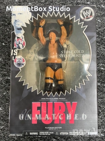 WWE STONE COLD STEVE AUSTIN unmatched fury series 5