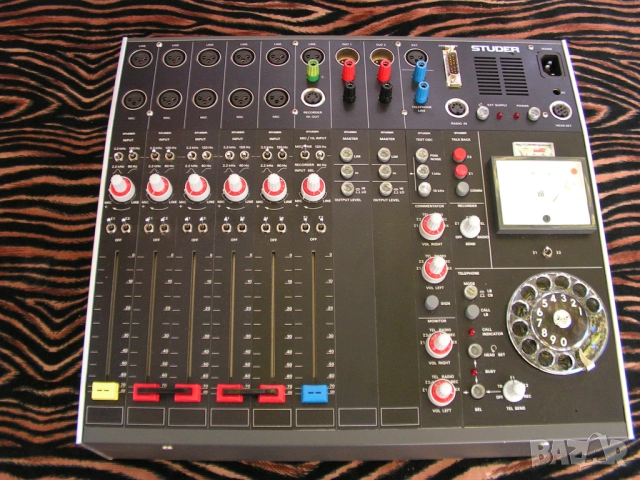 Смесителен пулт, Винтидж MIXER  Studer 069 6/2 в уникален комплект