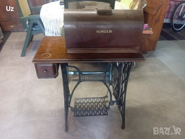 шевна машина Singer , снимка 3 - Антикварни и старинни предмети - 54181552