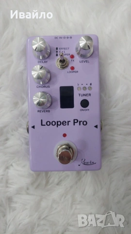 Чисто нов китарен ефект ROWIN RE05 Looper Pro , снимка 4 - Китари - 53913632