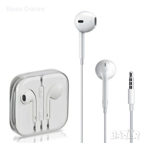 Слушалки с жак Apple, снимка 1 - Слушалки и портативни колонки - 45423129