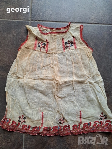 стара детска везана дреха антика 19 век 35/1