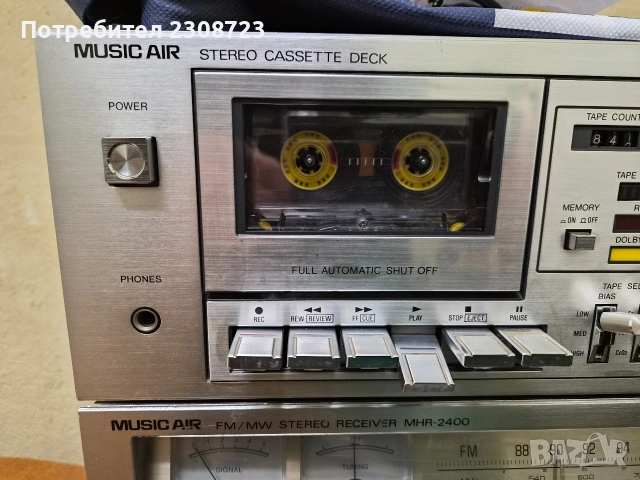 дек и ресивър MUSIC AIR, снимка 4 - Декове - 52832415