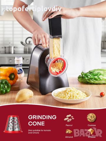 Електрическо ренде FOHERE Electric Grater 200 W.Гаранция, снимка 2 - Сокоизстисквачки и цитрус преси - 46561410