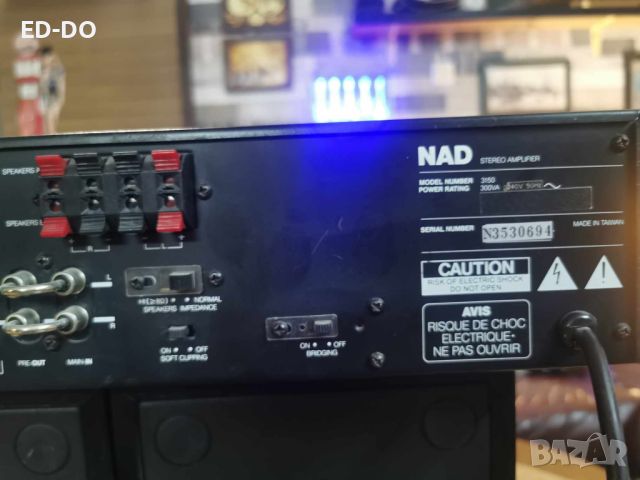 NAD stereo AMPLIFIER 3150, снимка 6 - Ресийвъри, усилватели, смесителни пултове - 45728538
