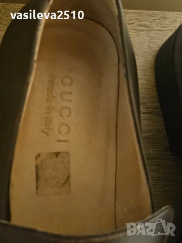 Gucci оригинални мъжки обувки от естествена кожа , снимка 6 - Ежедневни обувки - 53891988