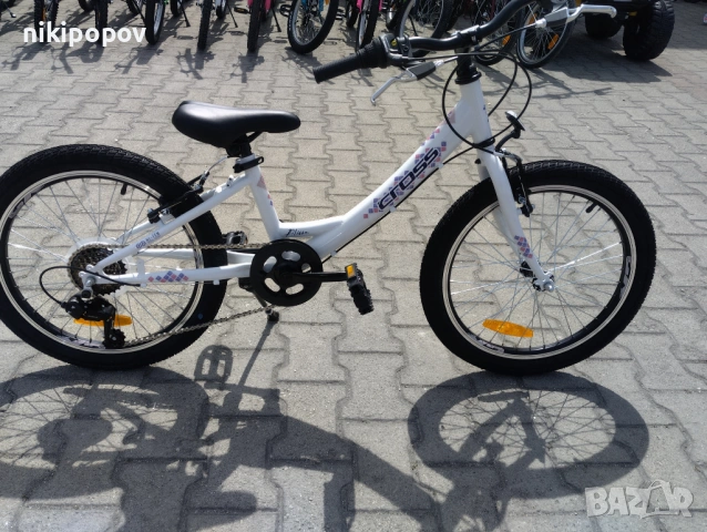 CROSS Велосипед 20" ALISSA бял, снимка 2 - Велосипеди - 53559927