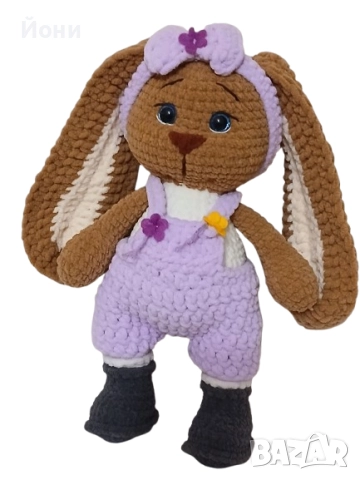 Ръчно изработени плюшени играчки Зайче Маруся 