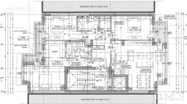Четиристаен апартамент кв. Лозенец, снимка 2 - Апартаменти - 53107510