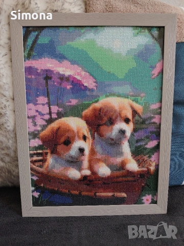 Диамантен гоблен-ръчна изработка , снимка 2 - Гоблени - 53865890