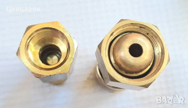 Бързи връзки/връзка към редуцир-вентил или токоизточник газов блок/панел, снимка 4 - Други машини и части - 50745430