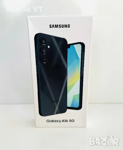 НОВ! Samsung Galaxy A16 5G 128GB Blue Black 2г.Гаранция!, снимка 3 - Samsung - 48778577