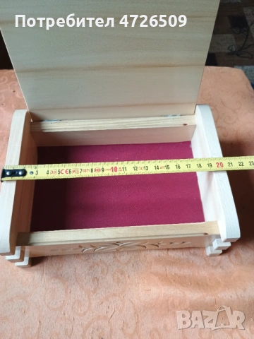 Дървена кутия за бижута , снимка 7 - Други - 53392866