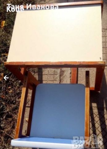 Дървено столче за хранене, снимка 1 - Столчета за хранене - 45191704
