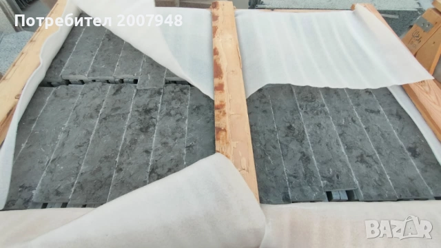 Мрамор Глиц Сив 2х60х30 и 2х10х30 - 49лв. м2 с ддс, снимка 3 - Строителни материали - 52389947