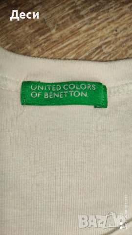 потник с пайети на Benetton , снимка 5 - Потници - 46486332