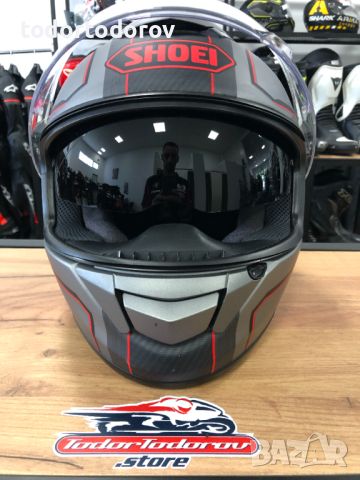 Mото каска SHOEI GT-AIR ,M 57-58 см.вградени очила,плака за визьора, снимка 5 - Аксесоари и консумативи - 46663391