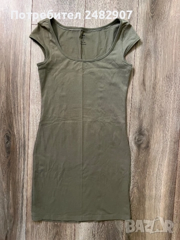 Памучна дамска рокля Н&М