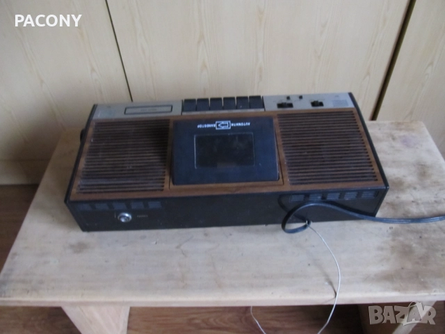 СТЕРЕОКАСЕТОФОН - РАДИОЧАСОВНИК, снимка 7 - Тонколони - 49420915