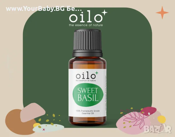 Oilo БИО Етерично Масло от Сладък Босилек (Ocimum basilicum) - Basil Oilo 5 мл. -23%, снимка 5 - Други - 49721151