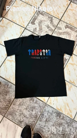 Тийнейджърски екип или тениска TRAPSTAR от памук , снимка 2 - Спортни дрехи, екипи - 48914795