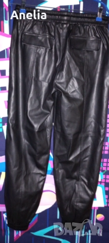 Дамски Кожен Панталон ЛУКС М Л ХЛ, снимка 11 - Панталони - 52558877
