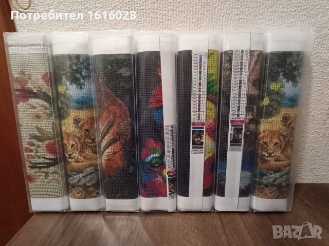 Диамантен 5D гоблен Лъвове., снимка 5 - Изкуствени цветя - 50634435