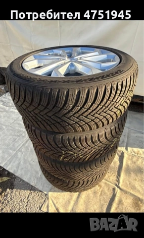 Джанти с Гуми 225 50 17 Ауди, снимка 6 - Гуми и джанти - 53799575