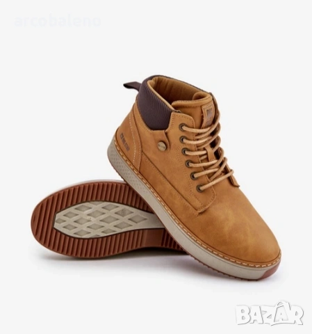 Мъжки боти с връзки Big Star, 2цвята , снимка 2 - Мъжки боти - 53066579