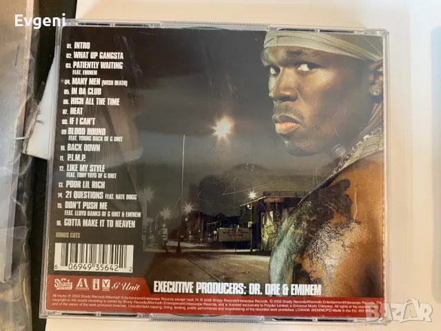 Оригинални Албуми Дискове Eminem 50 Cent G Unit d12 CD 1999-2005999-2005, снимка 10 - CD дискове - 40832144