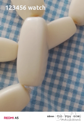 Красиво колие от слонова кост, снимка 6 - Колиета, медальони, синджири - 54142374