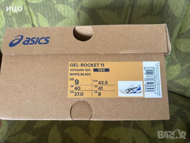 Мъжки маратонки за волейбол Asics GEL-ROCKET 11, снимка 3 - Маратонки - 49689644