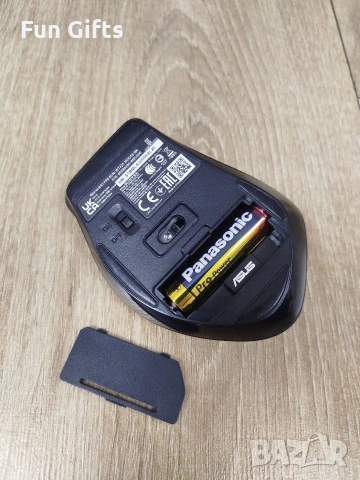 Безжична Мишка ASUS Silent, снимка 3 - Клавиатури и мишки - 53517494