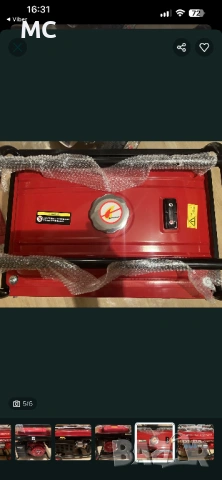 БЕНЗИНОВ ТРИФАЗЕН ГЕНЕРАТОР ЗА ТОК HONDA ECMT 7000, 7.0KW, 11.0 К.С., 8.1 ЧАСА, снимка 2 - Други - 53736692