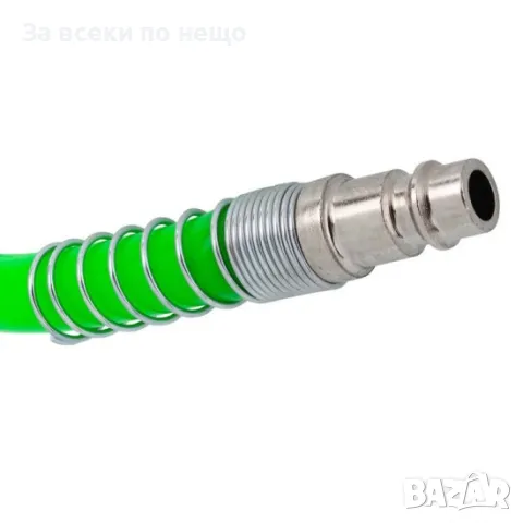 Полиуретанов спирален маркуч за въздух с бързи връзки 10,15,20м  8х12 мм ROCKFORCE, снимка 2 - Други инструменти - 50328440