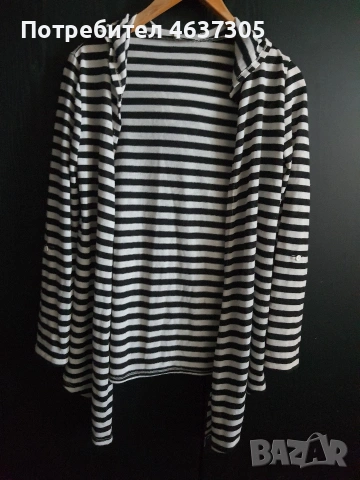 марково сако на хоризонтални линии, снимка 2 - Сака - 53283843