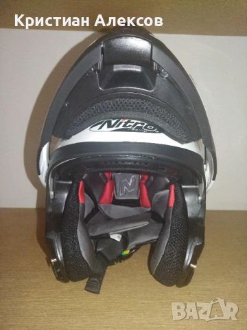 Каска Nitro F390 Uno White , снимка 5 - Аксесоари и консумативи - 52344554