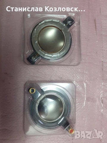 Нови шпули 44,4 мм за ремонт на високочестотни говорителили, снимка 2 - Тонколони - 51342606