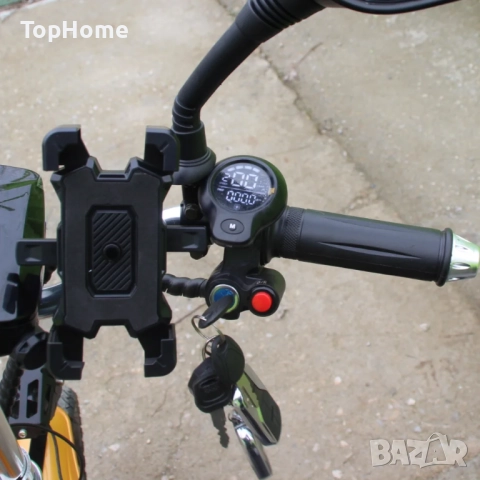 Електрическа Триколка A3 - 750W (Задно Предаване) Blue, снимка 5 - Мотоциклети и мототехника - 41079223