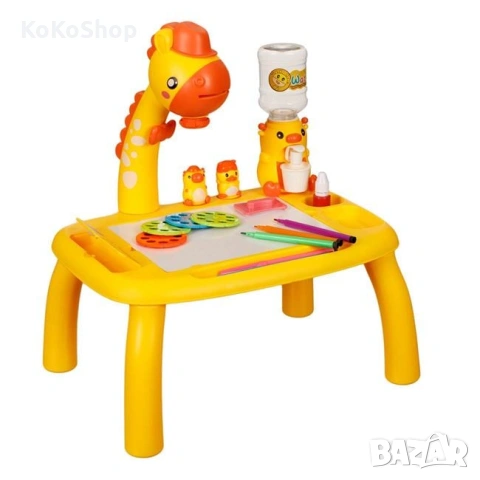 Маса за рисуване с проектор и аксесоари, снимка 4 - Рисуване и оцветяване - 53683520