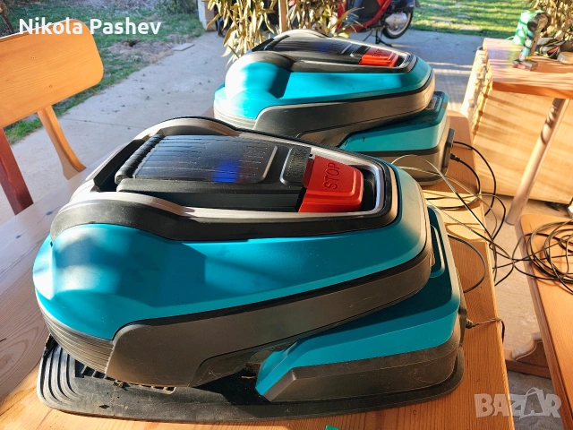 Gardena R 40 Li два броя косачки роботи , снимка 4 - Градинска техника - 53747337