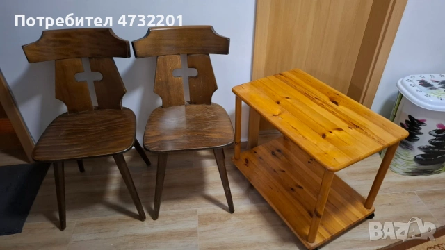 Продавам два масивни немски стола, снимка 2 - Столове - 53405388