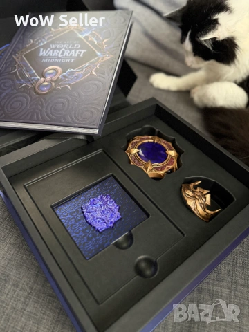 World of Warcraft Midnight Collector`s Edition ENGLISH (Без кода), снимка 8 - Игри за PC - 54196006