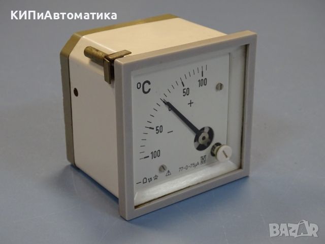 термометър индикаторен DDR VEB RFT -100°C/+100°C TGL19472, снимка 1 - Резервни части за машини - 46112047