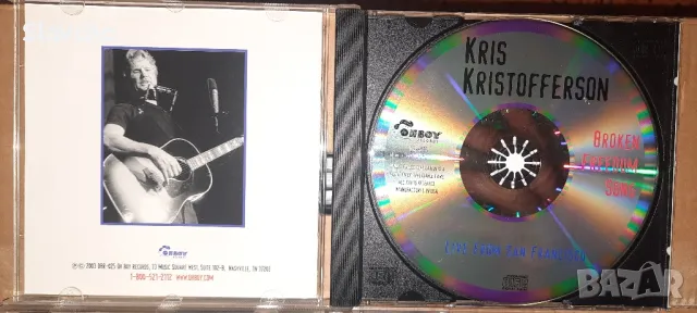 Компакт дискове на- Kris Kristofferson - live album/ John Fogerty, снимка 2 - CD дискове - 38590892