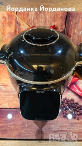 Мултикукър Tefal cook 4 me touch+запичащ капак Tefal, снимка 12 - Мултикукъри - 52019496