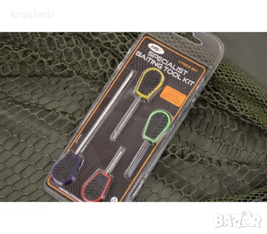 Комплект игли NGT 4pc Baiting Tool Set, снимка 2 - Такъми - 49046807