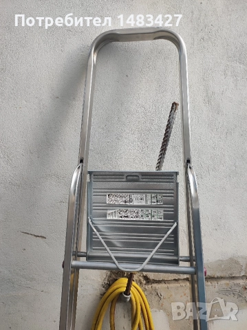 Алуминиева стълба с 5 стъпала Нова, снимка 3 - Други стоки за дома - 52823762