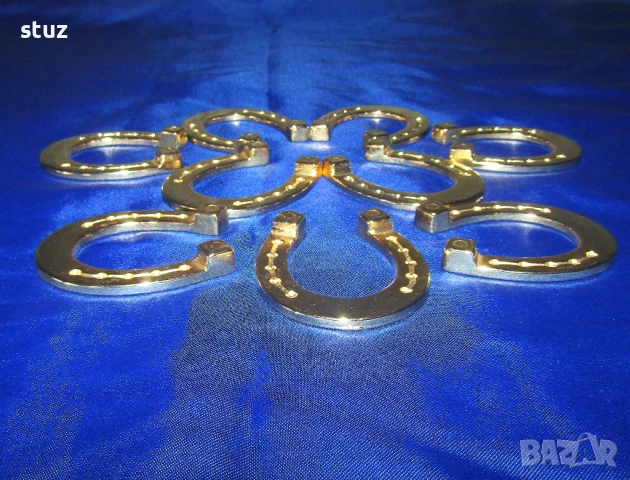 Бронзови подкови за късмет, нови, снимка 9 - Декорация за дома - 51276591